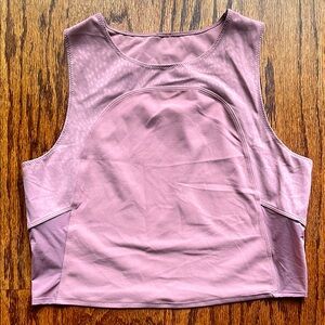 Lululemon burgundy cheetah print tank